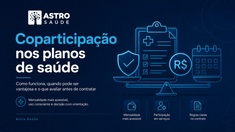Coparticipações nos planos de Saúde