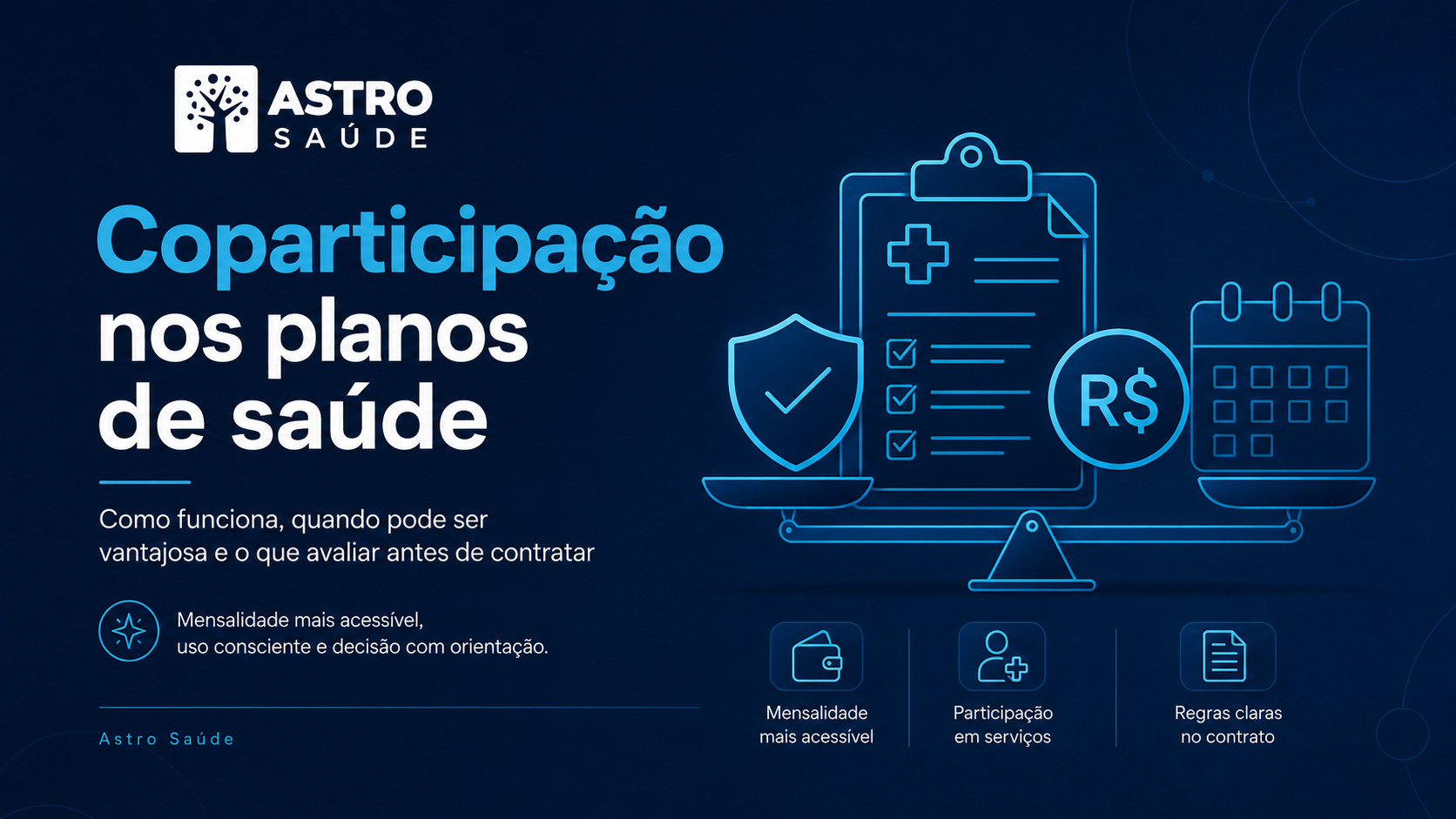 Coparticipações nos planos de Saúde